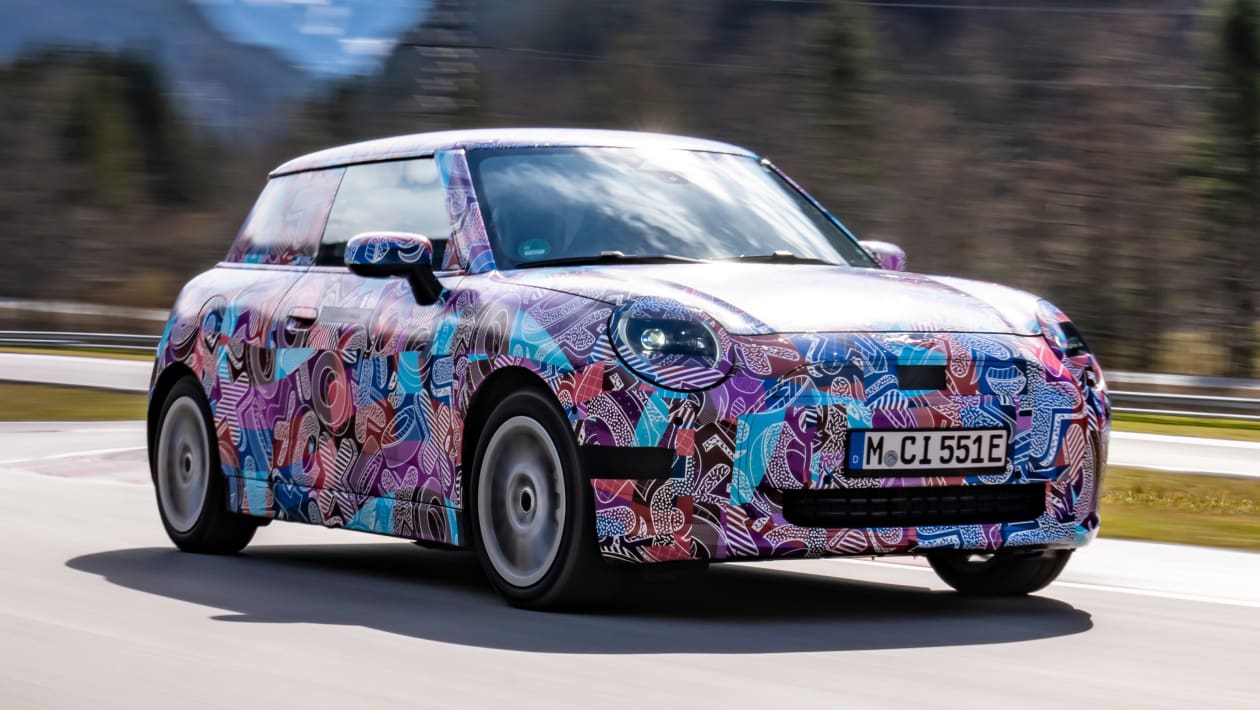 New MINI Cooper SE prototype review Auto Express